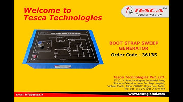 Boot Strap Sweep Generator with Power Supply - Tesca 36135