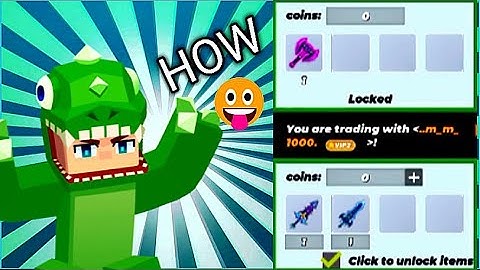 PROOF (2) HOW TO GET VIP TRADE IN BLOCKMAN GO SKY ISLAND AND PLEASE LIKE AND SUBSCRIBE