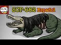 SCP-682 Reptil Difícil de Destruir (Animación SCP)