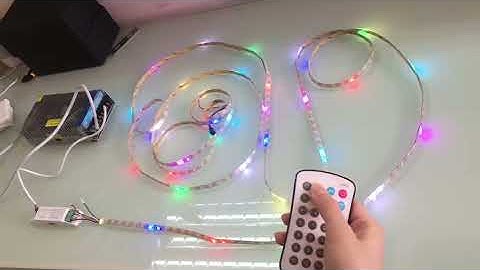 SPI controller with pixel light