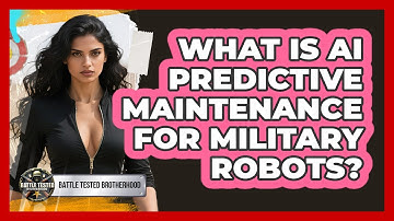 What Is AI Predictive Maintenance For Military Robots? - Battle Tested Brotherhood