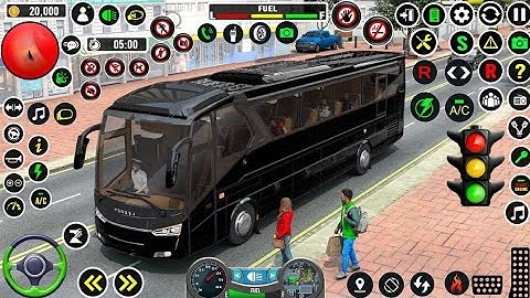 Indian Bus Driver Simulator - Mobile First Bus Transporter Driving - Android GamePlay