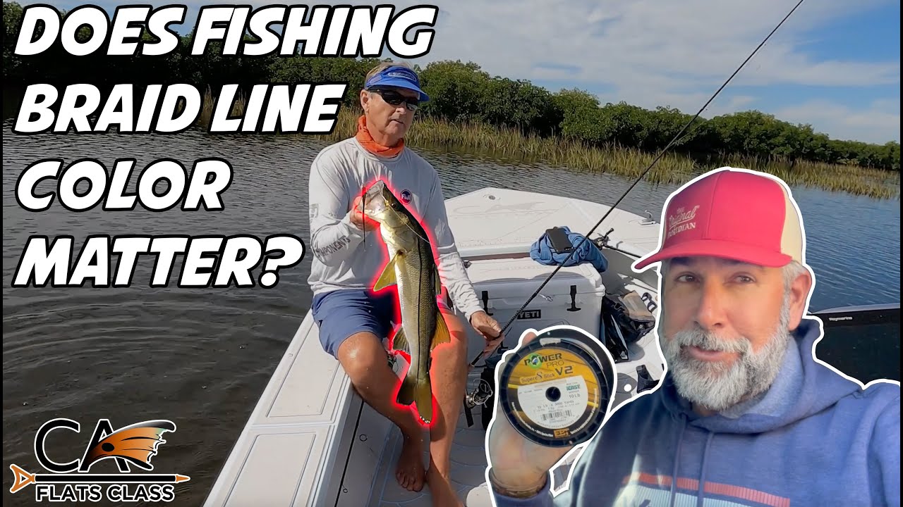 Does Fishing Braid Line Color Matter?