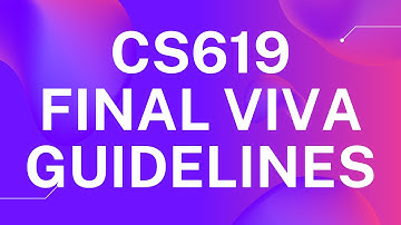 CS619 Final Viva | CS619 Presentation | CS619 Final Viva Presentation | VU Project CS619 Final Viva