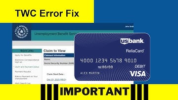 Texas TWC Unemployment How to Fix Error Code EM 22 When Filing Disaster Claims