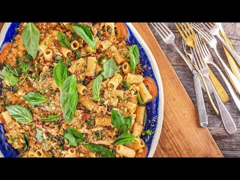 How To Make Rachael's Chicken Riggies with Greens