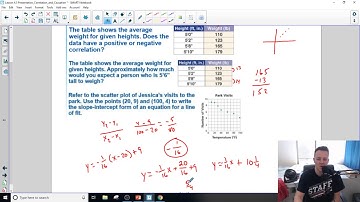 Lesson 4.5 Correlation and Causation
