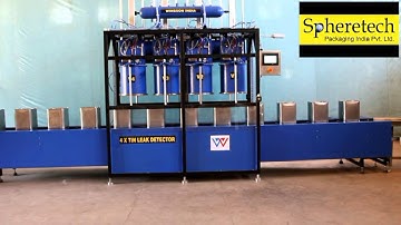 Automatic  Tin Leak Dectector Machine