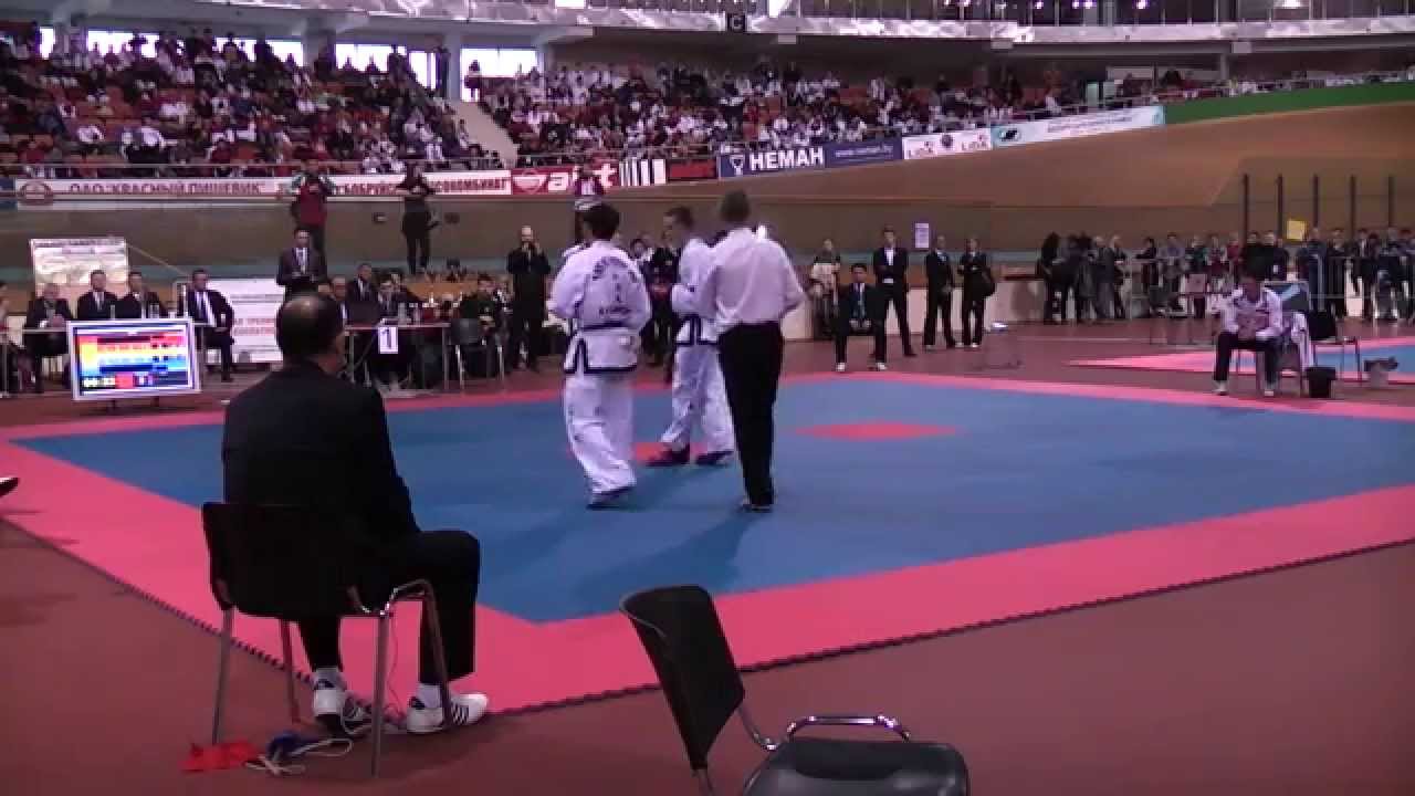 Евгений Оцимик. Кубок Мира 2014 Минск. Таэквондо ИТФ ч.2