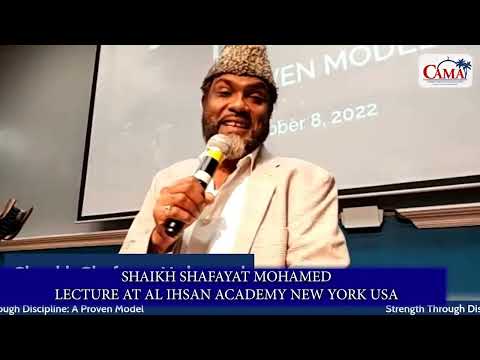 Shaikh Shafayat  Lecture At Al Ihsan Academy New York USA