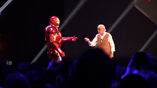 Iron Man Experience presentation with Stan Lee at D23 Expo 2015