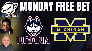 UCONN vs Michigan l Monday NCAA Basketball Picks - 4/6/26 l Craig Trapp & Indian Cowboy Predictions