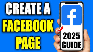How To Create A Facebook Page - 2025