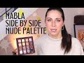 NABLA SIDE BY SIDE Nude Palette. Обзор, свотчи, макияж. Нюдовая палетка от Набла