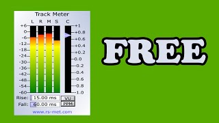 FREE TrackMeter by rs-met