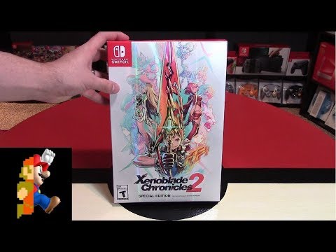 Xenoblade Chronicles 2 Special Edition Unboxing | Nintendo Collecting