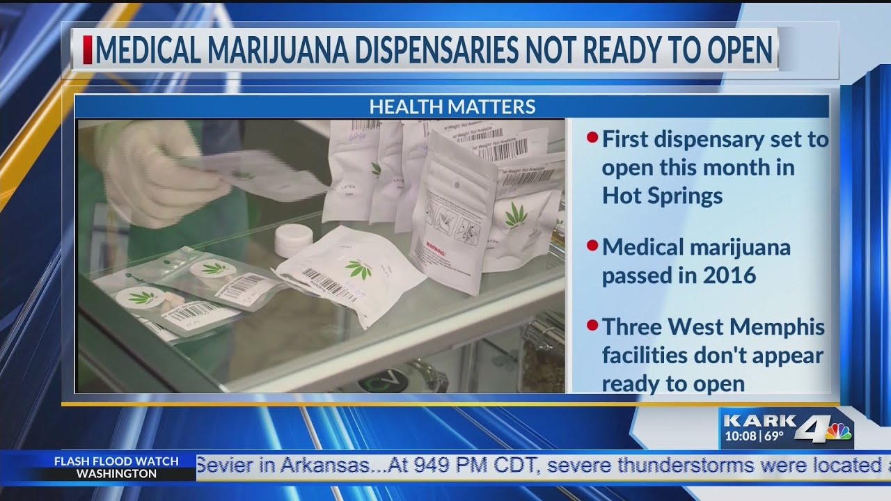 Medical marijuana expected to be sold in Arkansas in just weeks