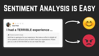 Sentiment Analysis Automation from SCRATCH | Review Management