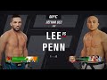 Kevin lee vs bj penn