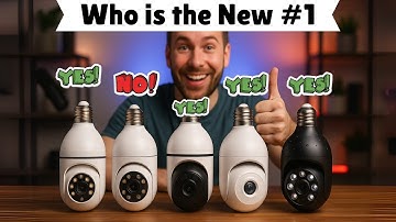✅5 Best Light Bulb Security Cameras 2025 – Genius Home Protection!