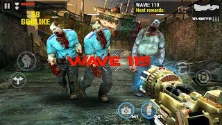 DEAD TARGET: Zombie || ZOMBIE RIVER: Wave 115 vs 3686 Zombies 「Android Gameplay」 screenshot 4