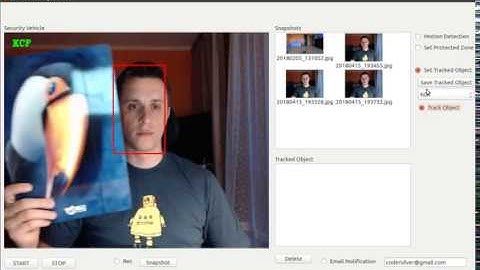 Testing of tracking algorithms implemented in OpenCV 3.4.1 - part1 face tracking
