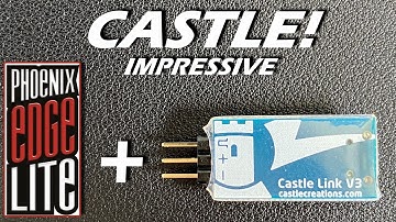EXCELLENT: Castle Creations Castle Link Software Tour  •  Data Logging and Graphing Demo • RC Plane