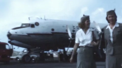 Colonial Airlines Douglas DC-4  - 1951 & 1953