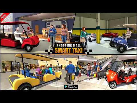 Shopping Mall Smart Taxi: Family Car Taxi Games