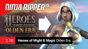 How to rip 3D models from Heroes of Might & Magic Olden Era | Ninja Ripper 2.10