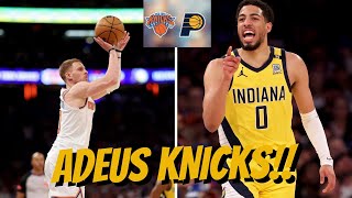 DiVincenzo TENTA, mas Indiana põe FIM na temporada do Knicks ! / Pacers vs Knicks (Análise)