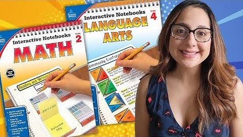 Carson Dellosa Interactive Notebooks Review for Homeschool | Great for Studying and Note-Taking