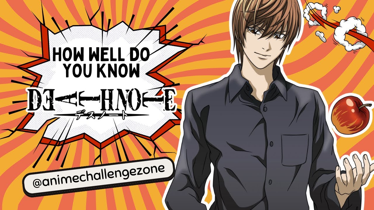 How Well Do You Know Death Note? Character Quiz: Easy - YouTube
