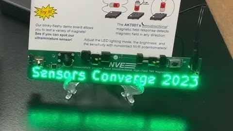 Sensors Converge 2023 Demos