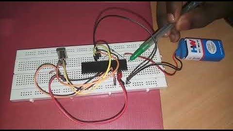 LED Blinking using pic16f877a