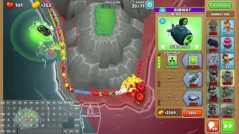 First Place! BTD6 Race: "Projecting" in 1:42.98