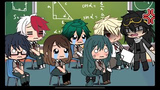 The substitute teacher skit//mha//cuss warning ⚠️//