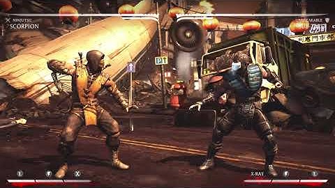 rare Combo for Sub Zero Mortal Kombat X/XL