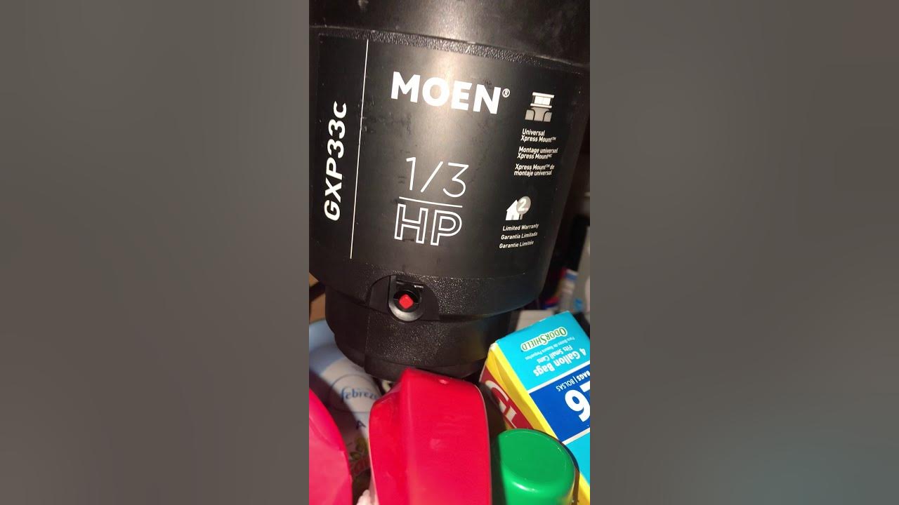 How to unclog a MOHEN GXP33C Garbage Disposal YouTube