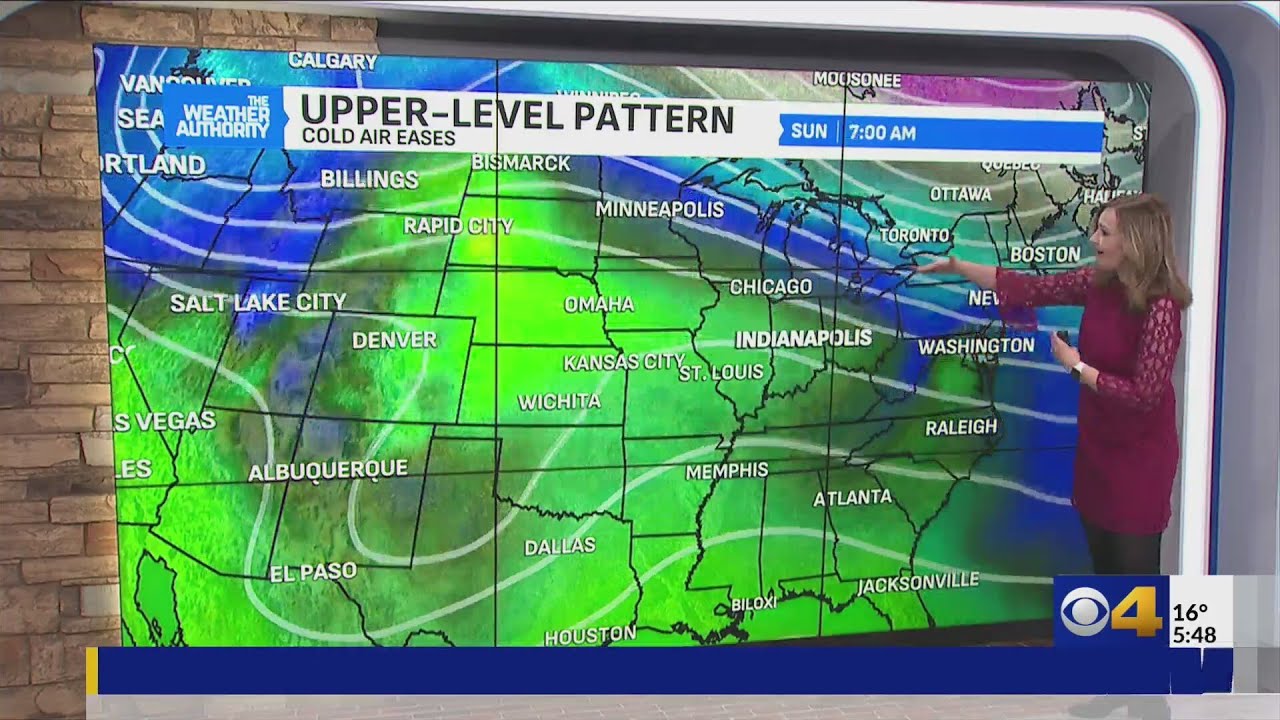 Cold Friday, warming through the weekend - YouTube