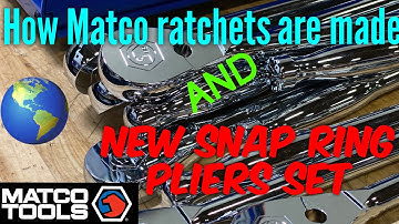Matco Tools New Snap Ring Pliers And How Ratchets Are Made