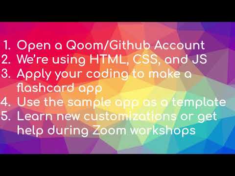 ACF JUNE Musical Flashcard App Challenge (2020)