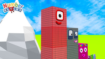 New Meta Numberblocks Step Squad 1,000 vs 100,000 Song - Learn to Count Big Numbers!