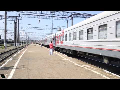 Срыв стоп-крана при отправлении поезда Адлер - Красноярск