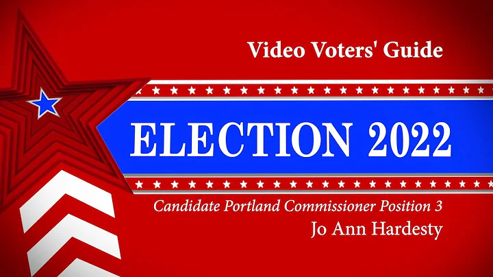 Jo Ann Hardesty Candidate Portland Commissioner Position 3