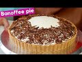 Easy Banoffee Pie Recipe | Delicious Banoffee Pie with Kahlúa flavored cream | Fuzz & Buzz