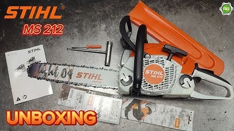 STIHL  Chainsaw MS 212 / UNBOXING #stihl