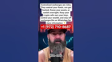 Set up your LLC and web3 wallet, get your crypto off exchange.#xrp #bitcoin #crypto #shorts #xrparmy