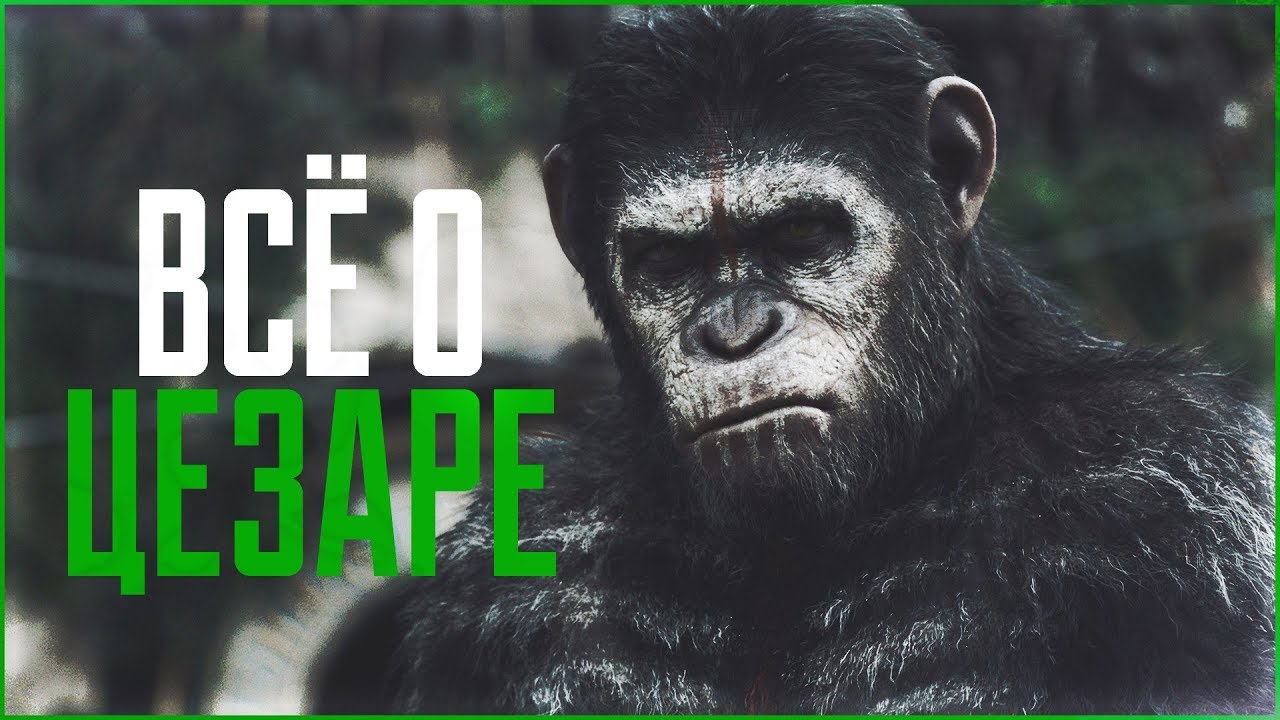 Всё о Цезаре | Планета обезьян - YouTube