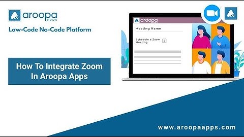 How to Add Zoom Integration in Aroopa Apps | Automate Webinar Meeting Creation